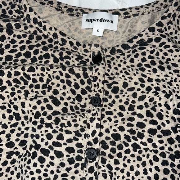 Superdown leopard long sleeve - Picture 4 of 5